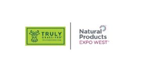 truly grass fed logo and natural products expo west logo