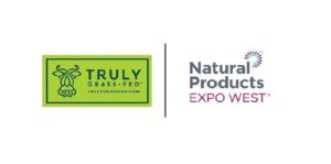 truly grass fed logo and natural products expo west logo