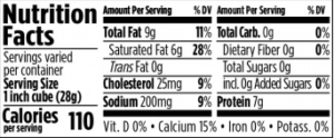 an image of nutrition facts