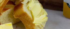 an image of butter on bread