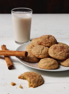 an image od biscuits and a glass of milk