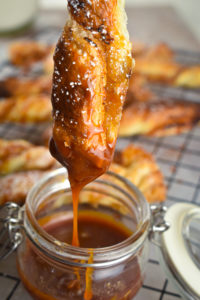 Cheddar and Puff Pastry Twist Sticks