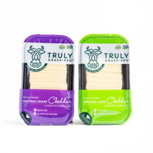 truly grass fed cheddar cheese slices