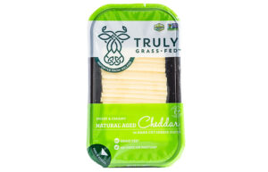 Natural Aged Cheddar Cheese Hand Cut Slices