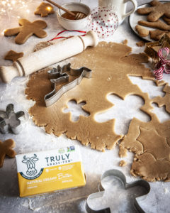image of gingerbread cookies and cutter