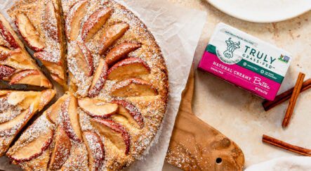 apple cake with TGF butter