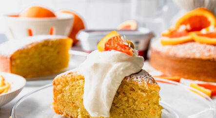 Orange Ghee Cake