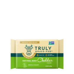 natural aged cheddar cheese block