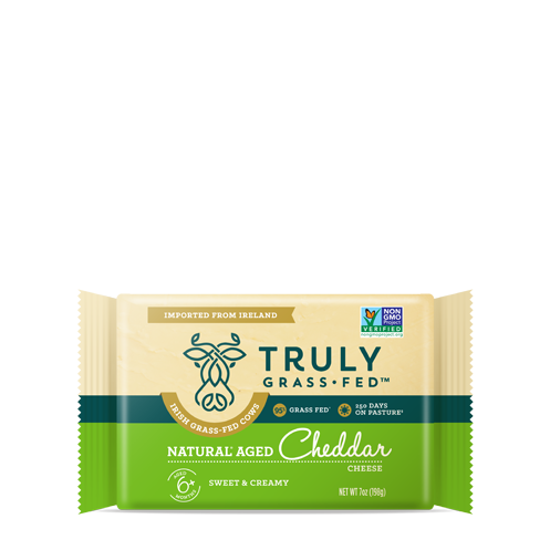 natural aged cheddar cheese block