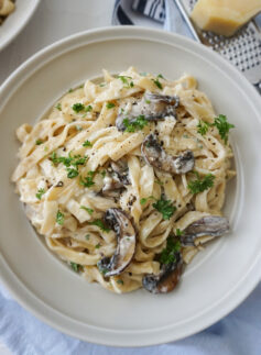 mushroom fettuccine