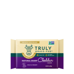 natural sharp cheddar cheese block