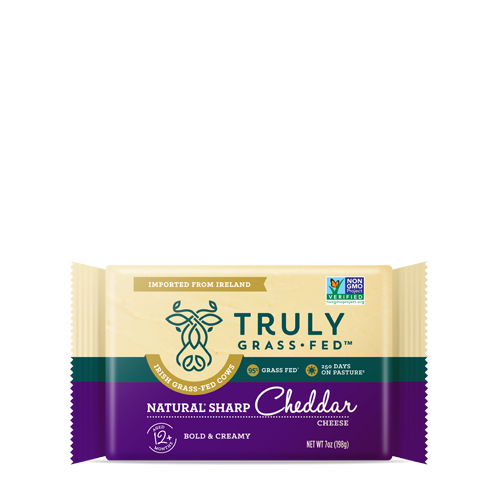 natural sharp cheddar cheese block