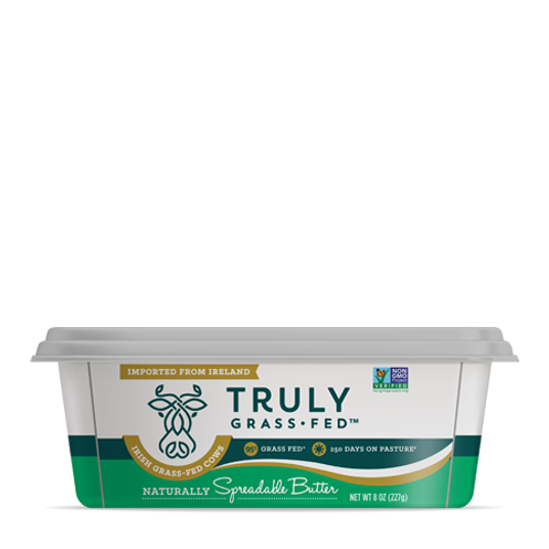 naturally spreadable butter tub