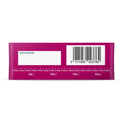 natural creamy unsalted butter bottom of package