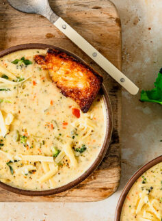 broccoli cheddar soup