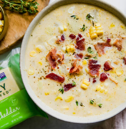 cheddar corn chowder