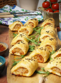 cheddar sausage roll