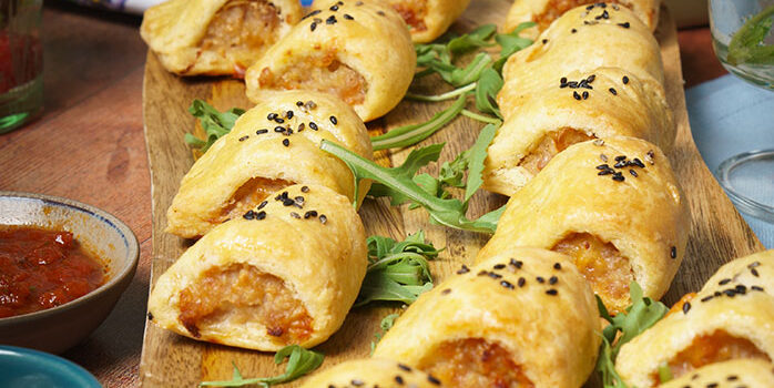 cheddar sausage roll