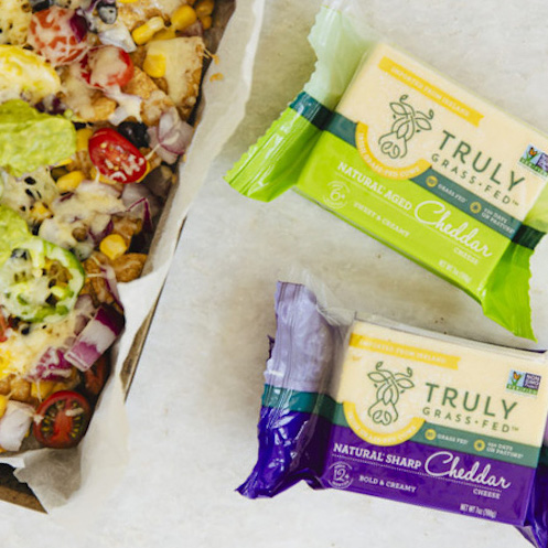 natural aged cheddar cheese wedge