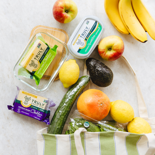 truly grass fed products and fruit