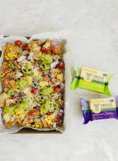 nacho party platter and cheese