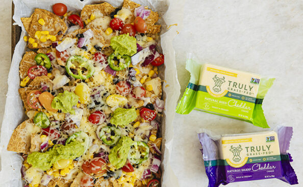 nacho party platter and cheese